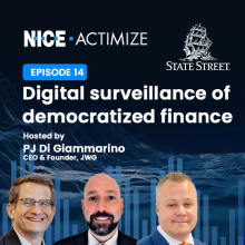 Digital surveillance of democratized finance