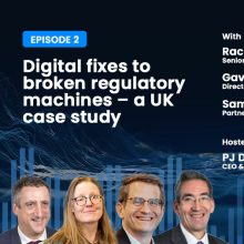 News Flash: RegCast Episode 2 is live – Digital fixes to broken regulatory machines – a UK case study